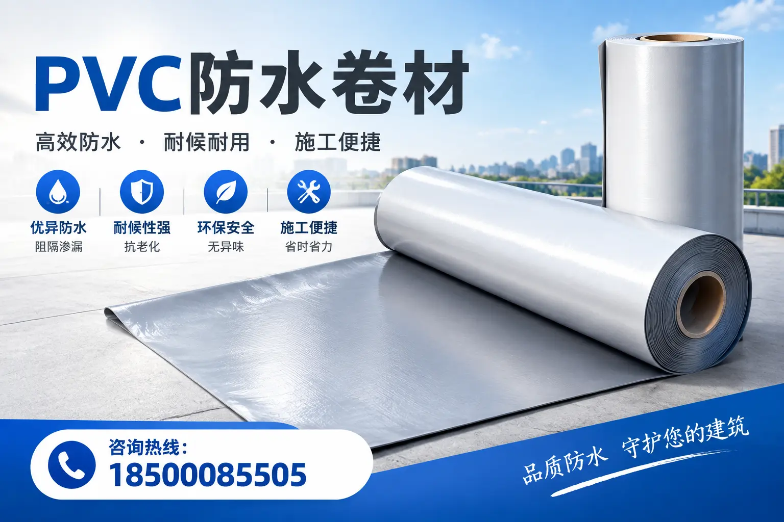 对比不同品牌PVC防水卷材的性价比,帮助承德用户选择